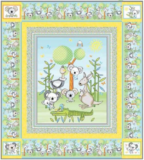 Koala Party - Quilt - FREE Download
